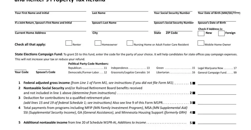 Mn M1pr Form ≡ Fill Out Printable Pdf Forms Online