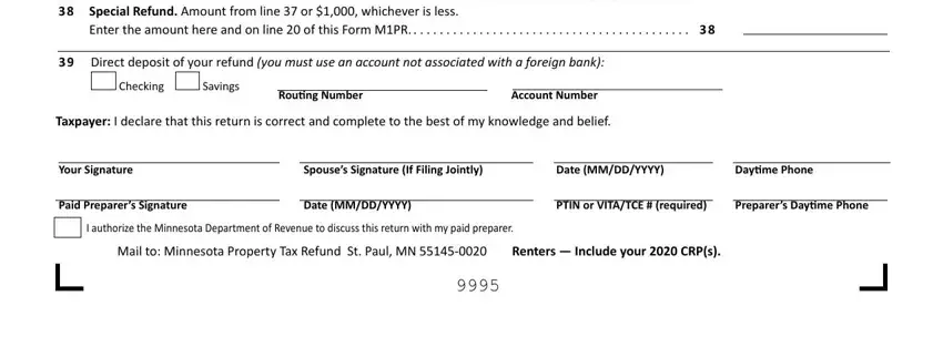 Mn M1pr Form ≡ Fill Out Printable Pdf Forms Online