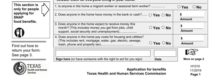 Amount, Does anyone in the home expect to, and You might be able to get SNAP food of application benefits how form