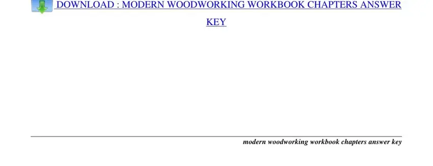 The best way to fill in modern woodworking textbook answers chapter 2 part 1