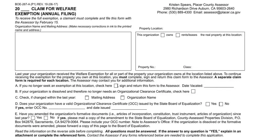 claim welfare exemption conclusion process outlined (part 1)