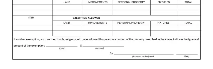 claim welfare exemption conclusion process detailed (step 3)