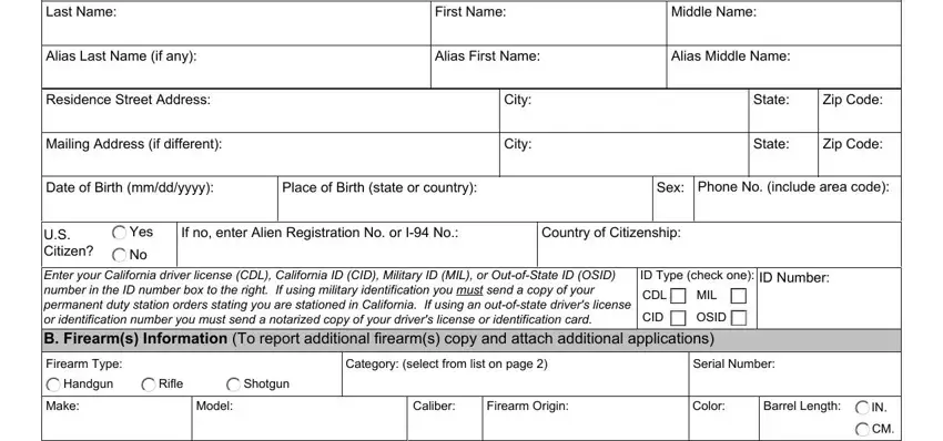 Form Bof 119 completion process clarified (part 1)