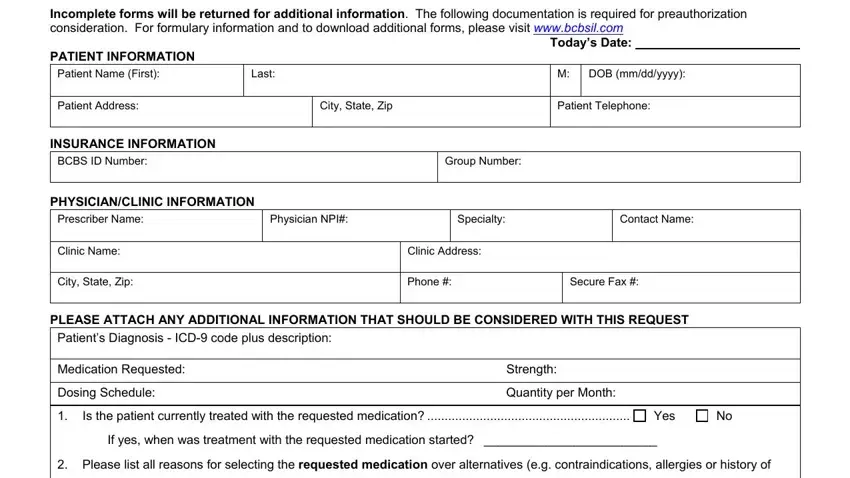 The best ways to fill out prime therapeutics prior authorization forms portion 1