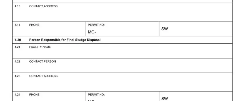 Part number 2 for filling out Form Mo 780 1635