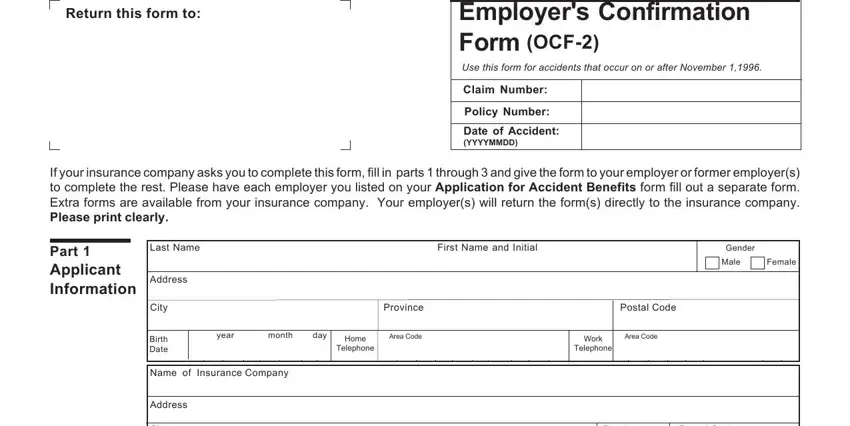 The best way to prepare form employer confirmation make part 1