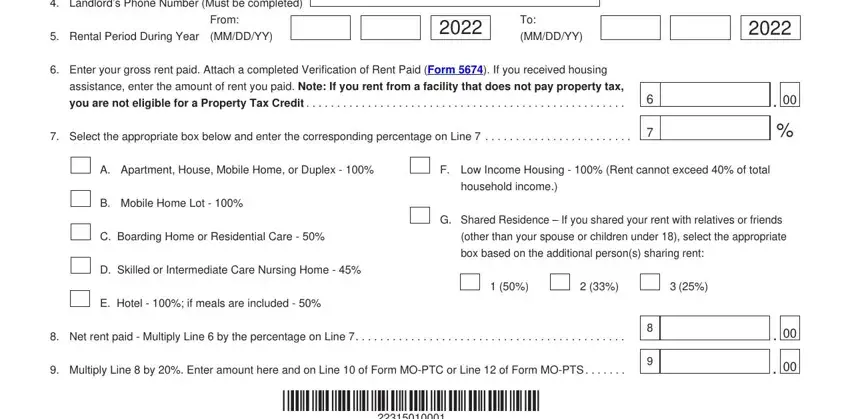 Select the appropriate box below, assistance enter the amount of, and household income of 2020 mo