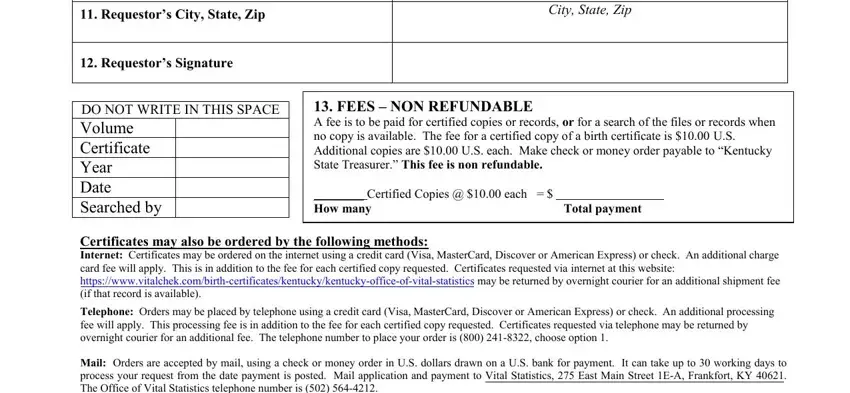 Kentucky Birth Certificate Application Pdf PDF Form - FormsPal