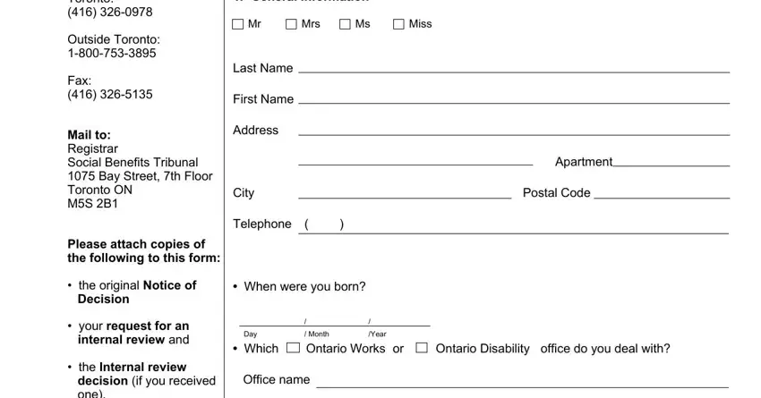 Find out how to complete printable odsp application form step 1