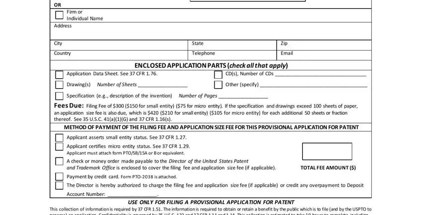 Drawings Number of Sheets, State, and Application Data Sheet See  CFR of Provisional Application For Patent Form