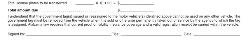 Simple tips to fill out alabama form mv part 3