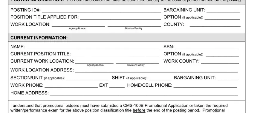 cms bid form writing process detailed (portion 1)