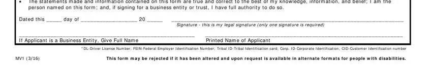 Writing part 3 in montana motor vehicle forms form