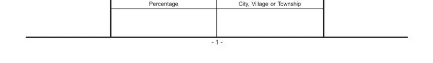 Filling out section 3 in Ohio Form Et 2