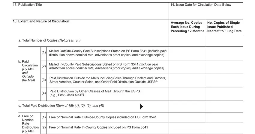 How to fill in statement ownership form stage 4