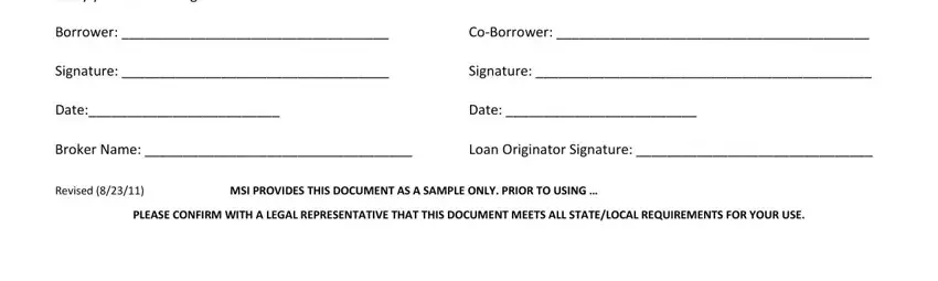 How one can fill out Agreement portion 3