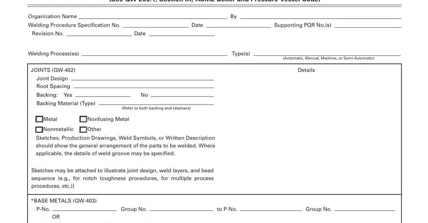 Best ways to fill in format wps specification step 1