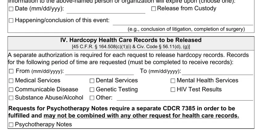 Form Cdcr Fill Out Printable Pdf Forms Online