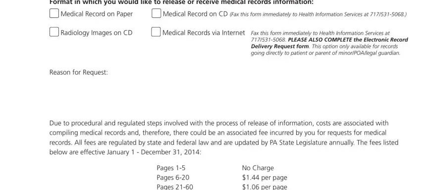 Medical Records via Internet Fax, Format in which you would like to, and Due to procedural and regulated inside EKG