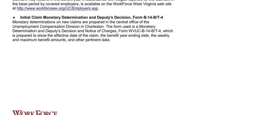 Filling in segment 1 of printable wvuc a 154 form
