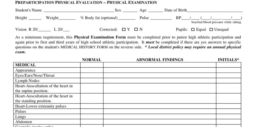 The best way to prepare fort bend isd sports physical form part 4