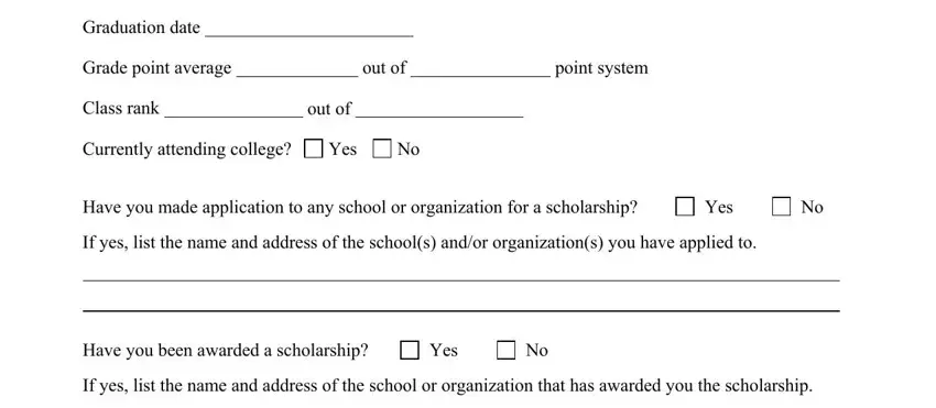 out of, Yes, and Have you been awarded a inside Form Cfs 438