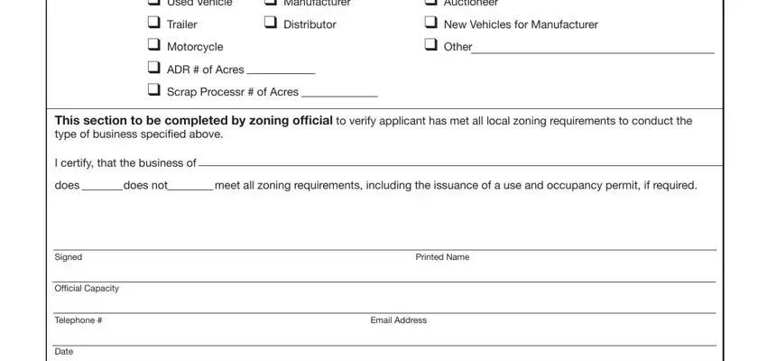 The best way to prepare zoning approval form cs 053 portion 2
