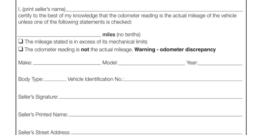 The best way to fill out odometer statement vr 197 part 1