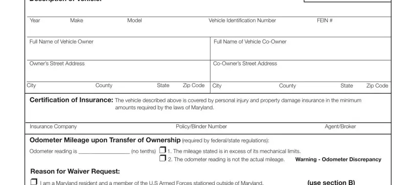 mva waiver form writing process outlined (part 1)