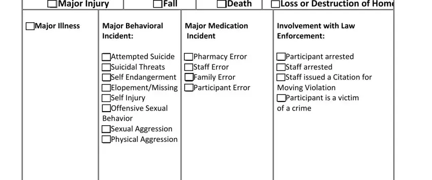 Simple tips to fill in oaas critical incident report form portion 4