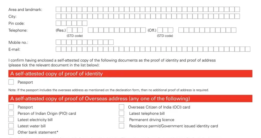 How one can fill out hsbc kyc online submission step 4
