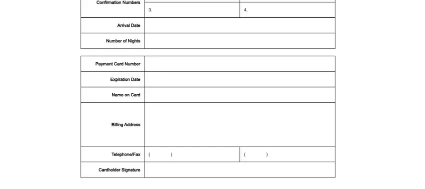 Filling in credit card authorization form fillable pdf part 2