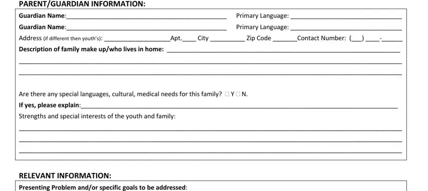 Part number 2 for completing Csa Form 1