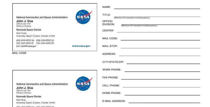 Nasa Form 1704 conclusion process outlined (portion 1)