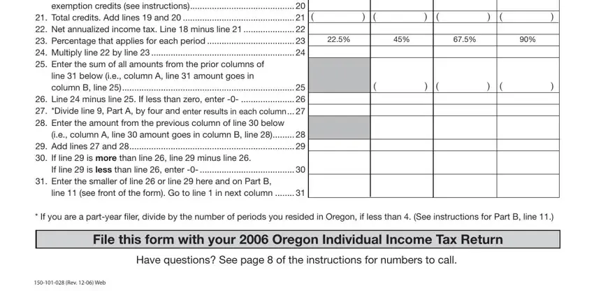 Ways to complete Oregon Form 10 part 4