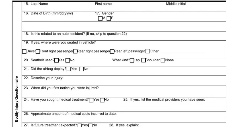 oregon form tort completion process described (step 3)