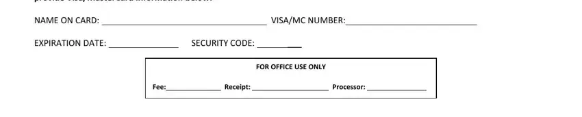 Tips on how to fill in lassen college transcript request form portion 3