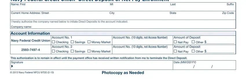 navy federal voided check writing process outlined (portion 1)