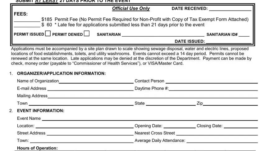 The best ways to fill out backflow portion 1