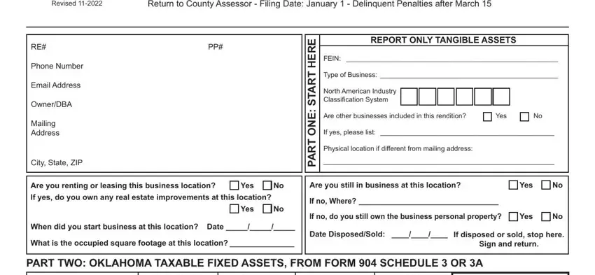 Find out how to fill in Otc 901 Oklahoma Tax Form step 1