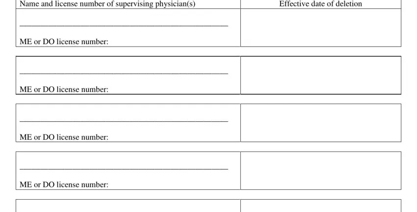 what can you put when filling out supervision forms completion process outlined (part 5)