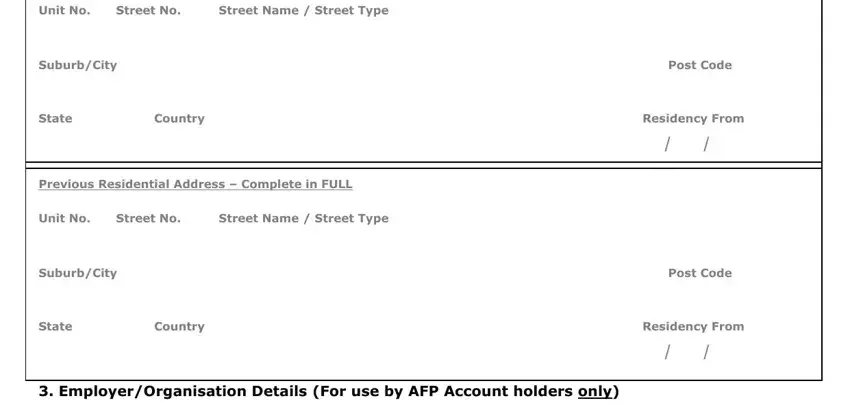 Step no. 2 for completing Form Cr500