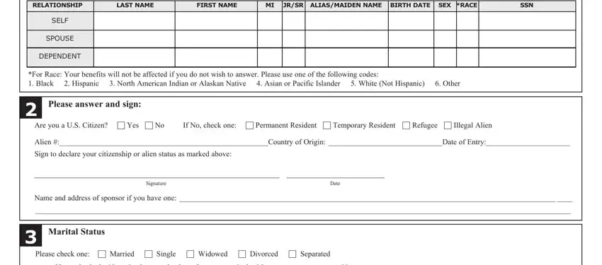 selF, spouse, and Please answer and sign in Pa 600 L Sg Form