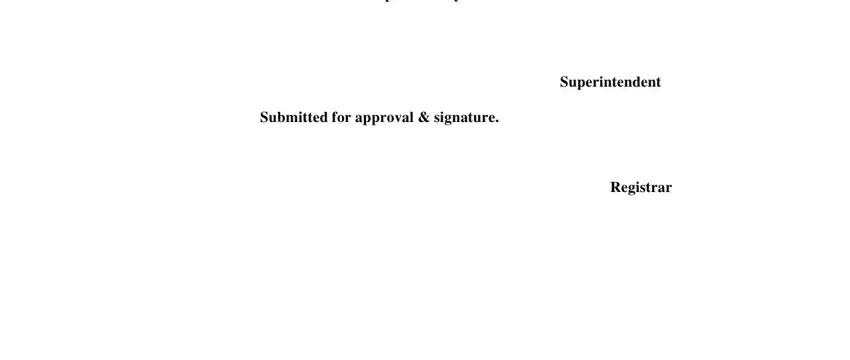 All formalities completed May, Submitted for approval  signature, and Registrar of pmc registration online