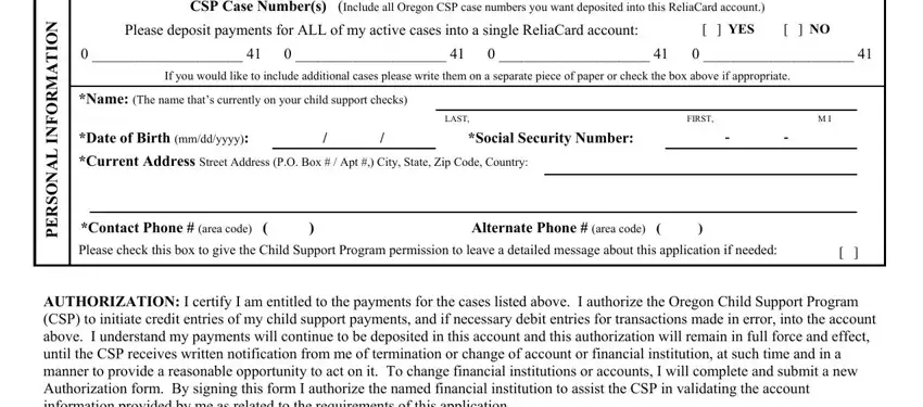 How one can complete oregon child support history part 1