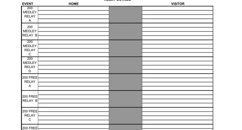 The best ways to fill out swim meet heat sheet template stage 3