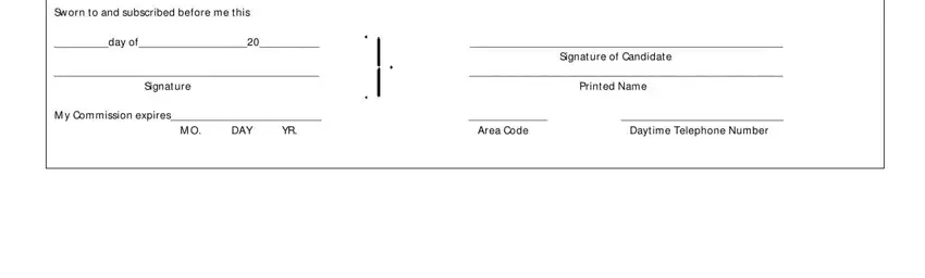 The best way to fill out commonwealth of pa campaign finance report step 3