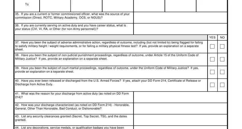 form 3175 form conclusion process shown (portion 5)