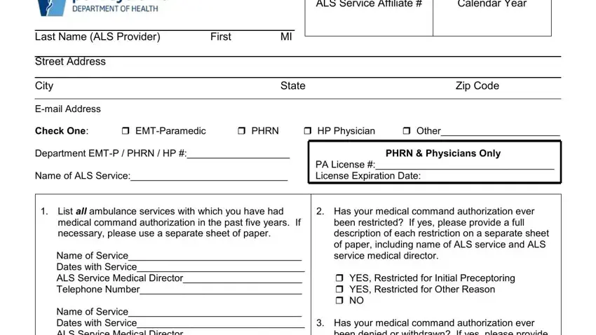 Best ways to fill in eastern pa medical command form stage 1