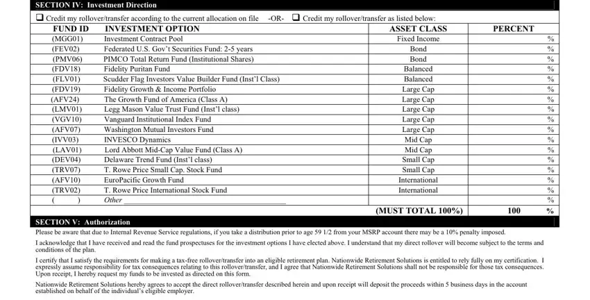 FDV, Legg Mason Value Trust Fund Instl, and Fixed Income inside PW-04-10